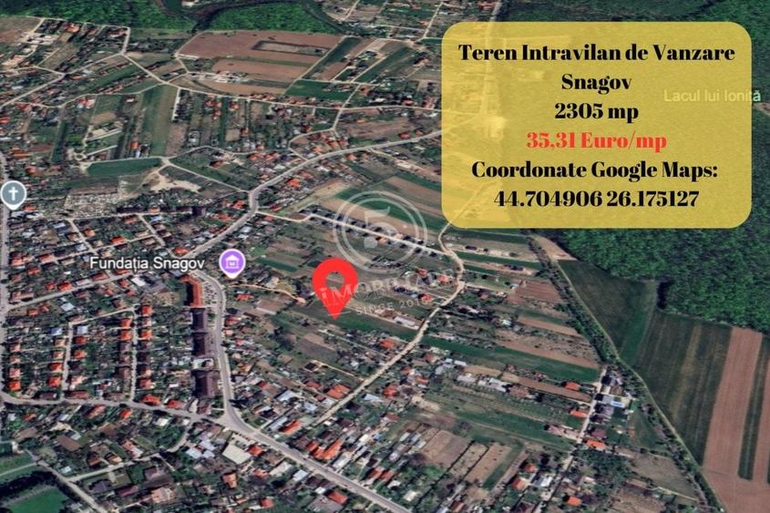 Snagov- Teren Intravilan de Vanzare - 1