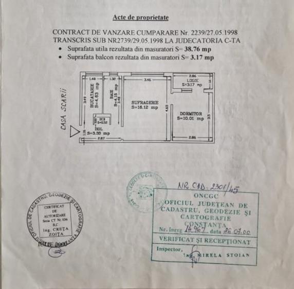Apartament 2 camere Casa de Cultură | Etaj 1 | Complet mobilat și utilat - 1