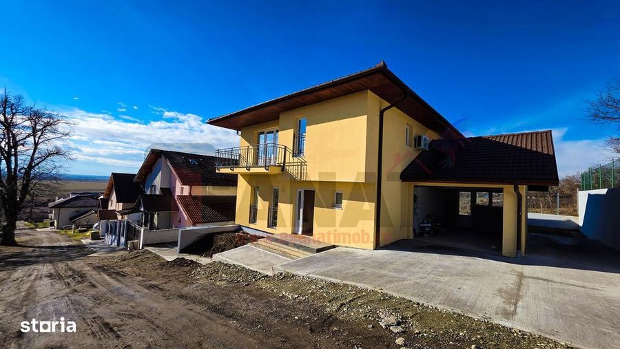 Casa P+E Noua, singur in curte, Garaj, Viile Sibiului, Gradina |VIDEO - 1
