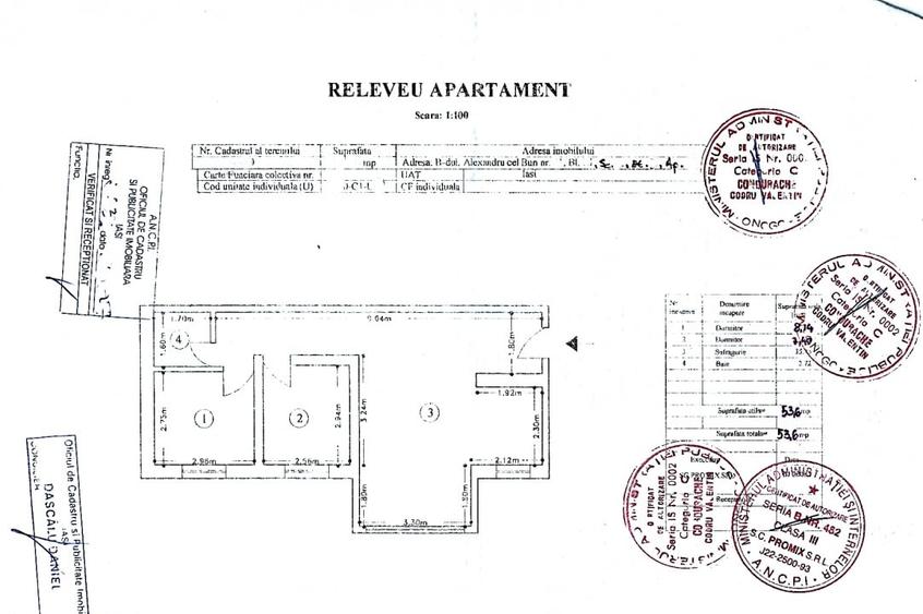 Apartament 3 camere 2 bai 55 mp mobilat utilat, Minerva - Alexandru cel Bun - 18