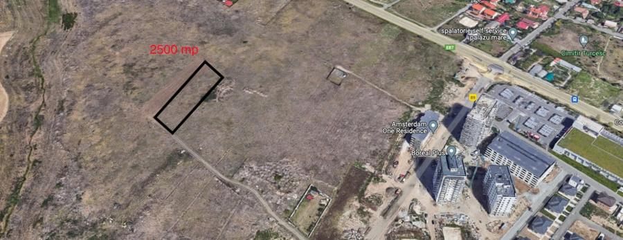 Teren intravilan construibil 2500 mp zona Boreal Bd.Tomis, pentru cartier de vil - 8