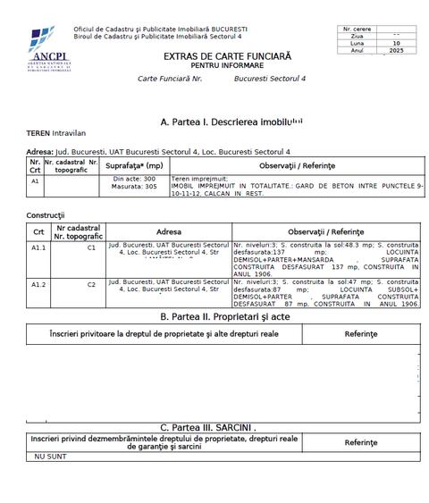 Casa cu teren langa Parcul Carol | 305 mp teren | Toate utilitatile - 23