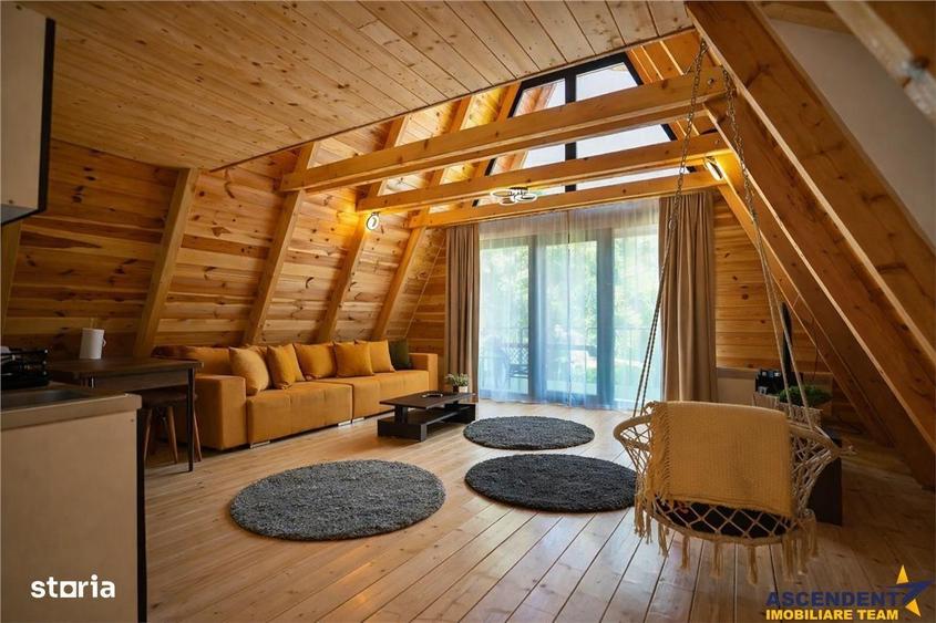 Ansamblu de 3 case, tip A frame, Moieciu de Jos, constructie 2025 - 3