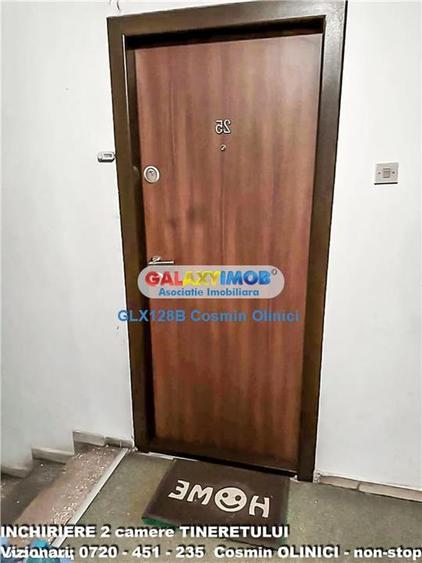 Inchiriere apartament 2 camere Tineretului vedere parc mobilat - 8