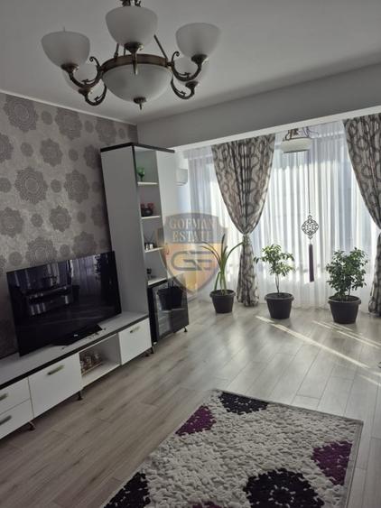 3 camere, Tomis Plus, 91 mp, parcare, 2 bai, 2 balcoane, et 1/5, complet mobilat - 4