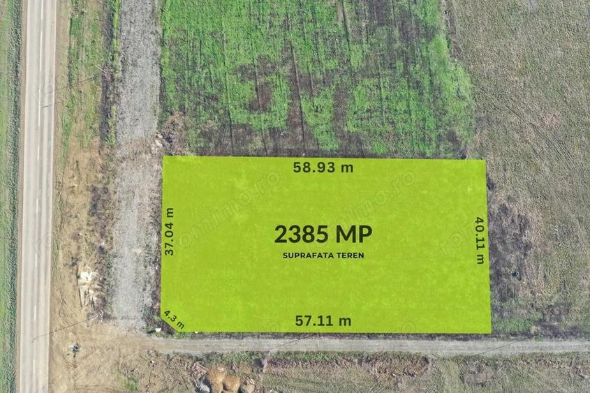 Vanzare | Teren industrial | 2385 MP | Apa Curent Canal | Mosnita Noua - 5