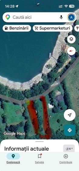 TEREN DE VANZARE LA LAC - 1