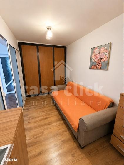 Apartament cu 3 camere semidecomandat în Micro 19