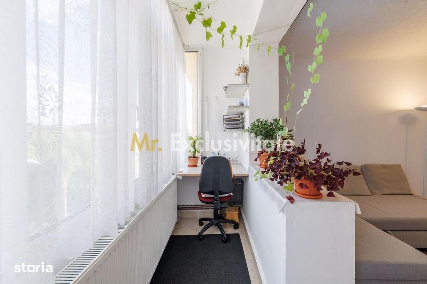 Apartament cu 2 camere semidecomandat în Central