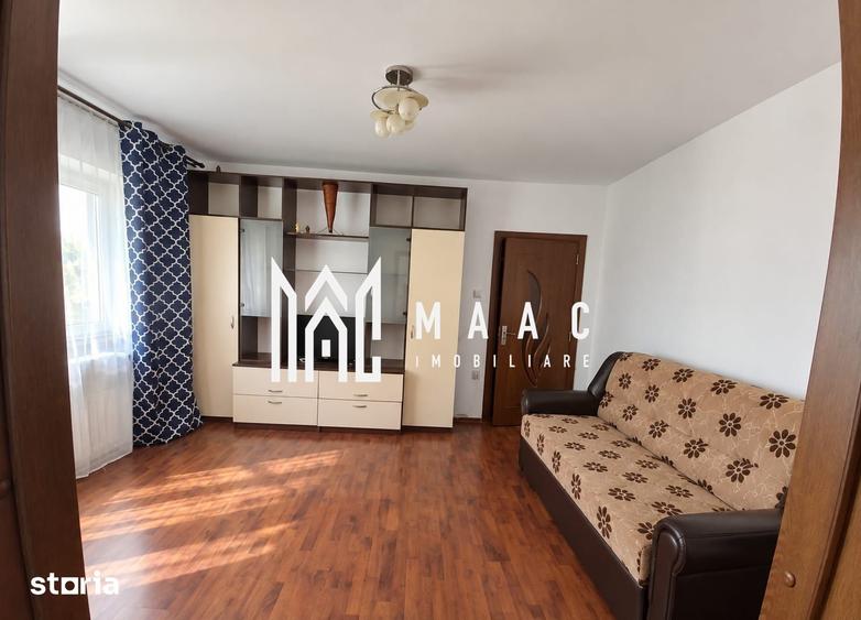 Apartament cu 2 camere semidecomandat, mobilat în Mihai Viteazul