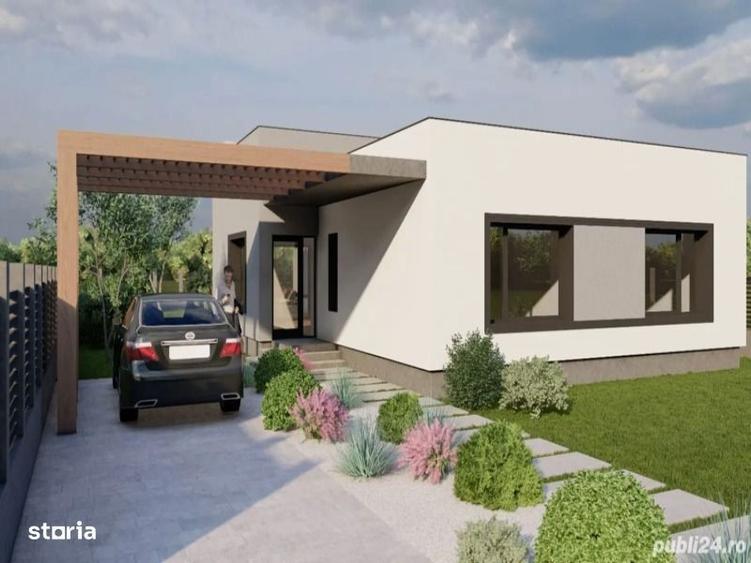 Casa individuala Mosnita Noua | 128 mp |Teren 606 mp|Finalizare iulie - 1