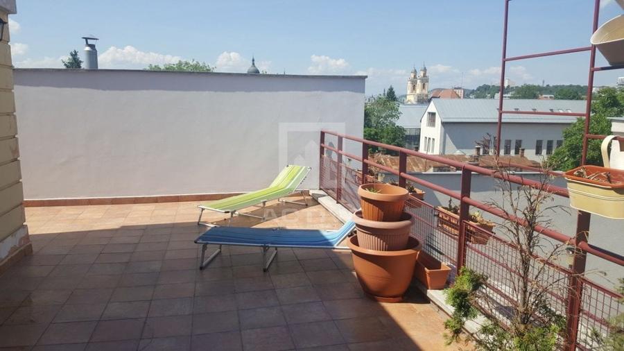 Apartament  4 camere -terase generoase -Zona  regionala cfr - 14