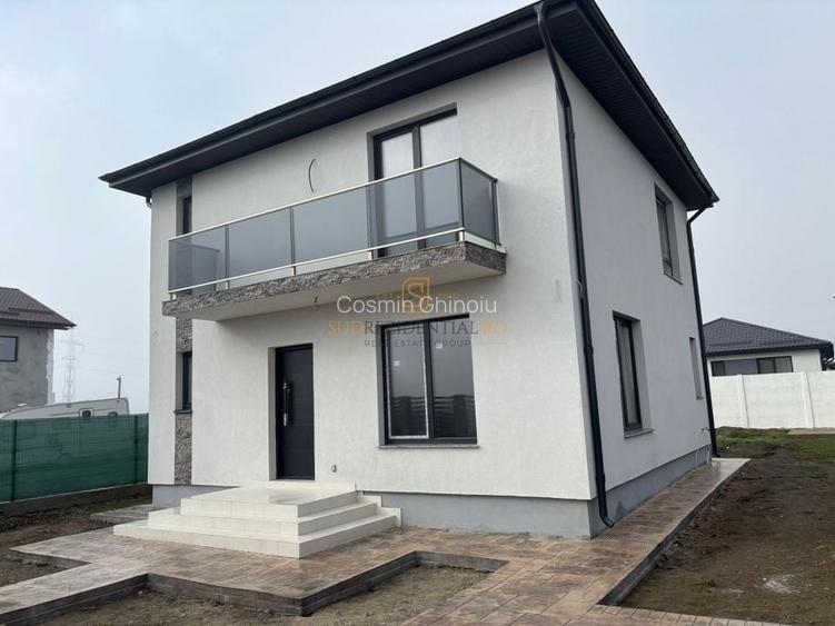 Casa individuala P+1, curte libera 350 mp, zona Berceni-Vidra, Ilfov