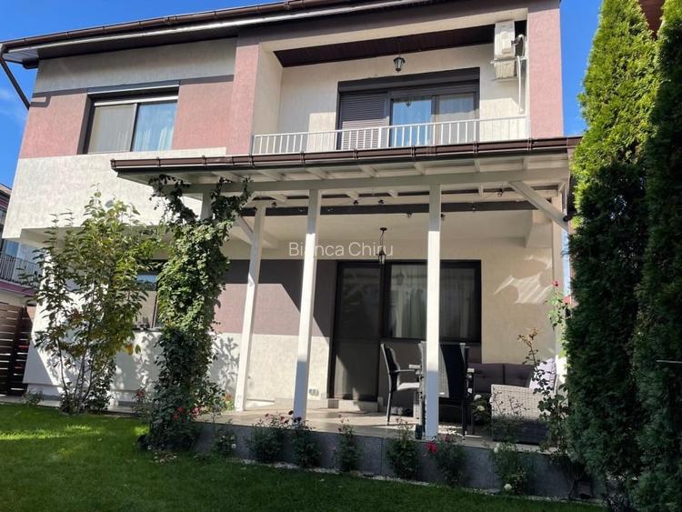 Vila moderna si primitoare, 190 construiti, 210 mp teren, complex inchis Chiajna