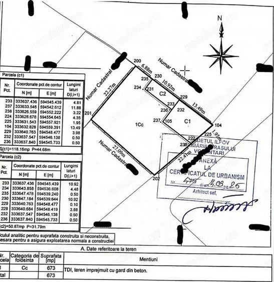 Teren 673 mp de vanzare in Voluntari Deschidere 22 ml - 5