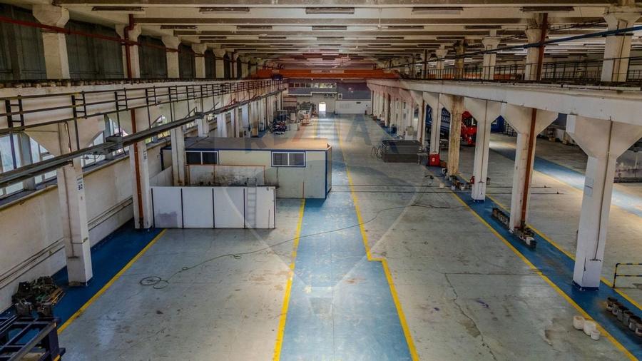 2 tronsoane hala |2 poduri rulante 10/18 T, Parcare, Productie\depozit - 9