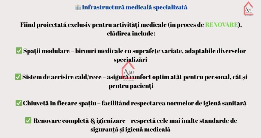 Spatii medicale, Cabinete medicale, zona Centrala, Comision 0% - 6