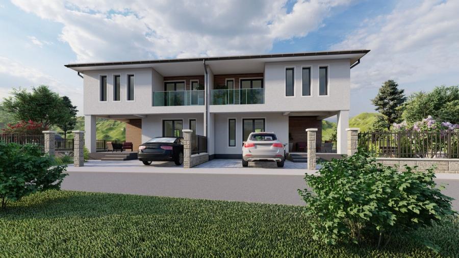 Teren 700 mp, cu autorizatie de constructie + utilitati in Chinteni - 2