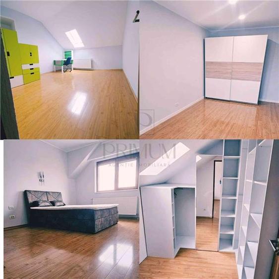 Duplex cu teren 522 mp - asfalt  - panouri si garaj - mobilat si utilat - 8