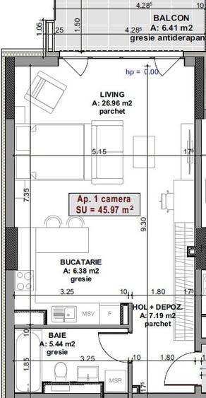 Garsonieră semidecomandată în Mărăști