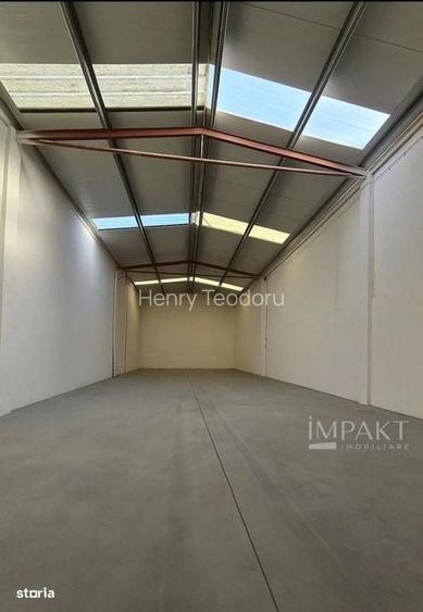 Hala de închiriat Apahida 330mp, utilitati, compartimentat, comercial