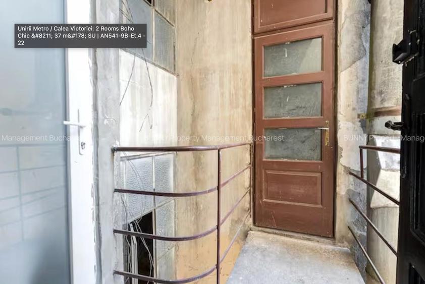 Unirii/Calea Victoriei: 1.5 Room Charming Boho Oasis – 36 m² SU | AN541-11B-Et5 - 14