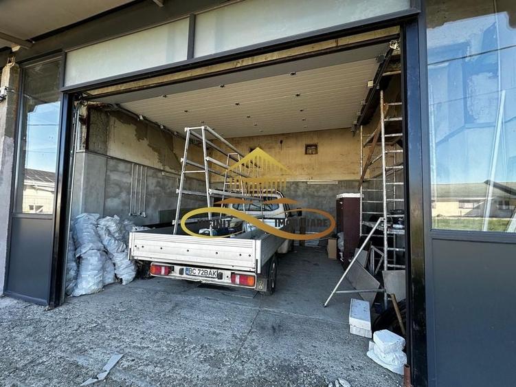 Hala de inchiriat 250 mp si spatiu ideal service AUTO Buhoci Bacau - 11