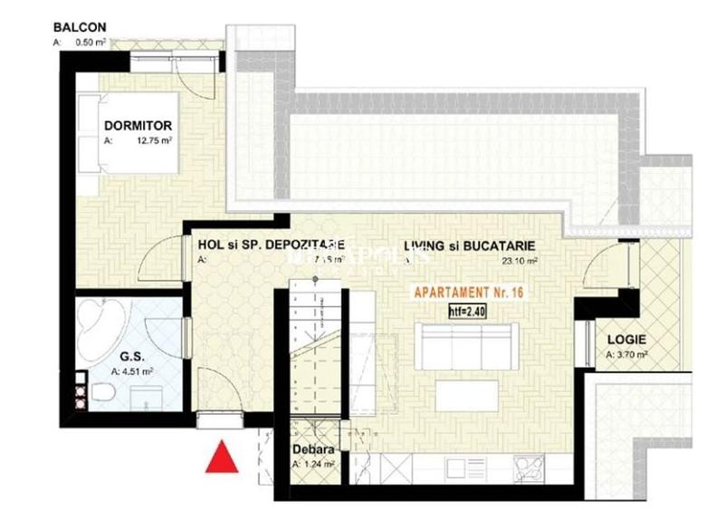 Apartament 2 Camere | Tractorul - 13