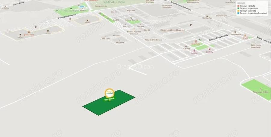 Teren Intravilan 10,000mp Metalurgiei Jumbo - Piata de Gros