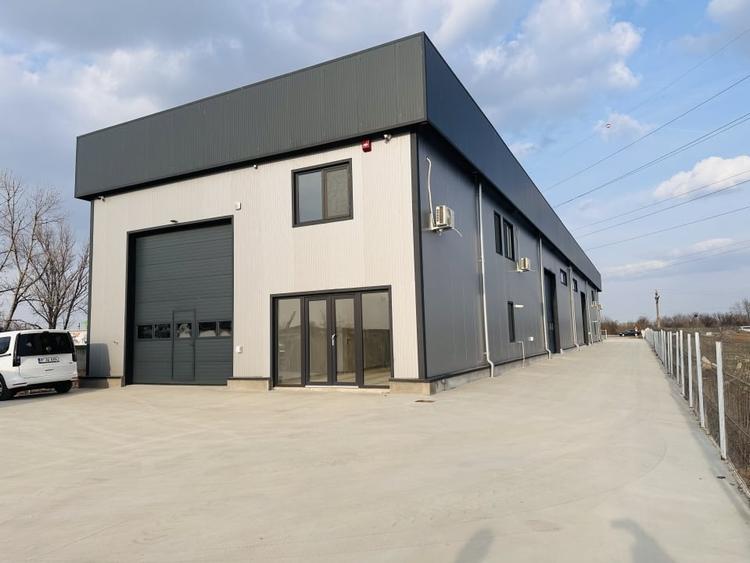 Hala industriala nouă, 386 mp, teren 900 mp, Domnești-Centura - 2