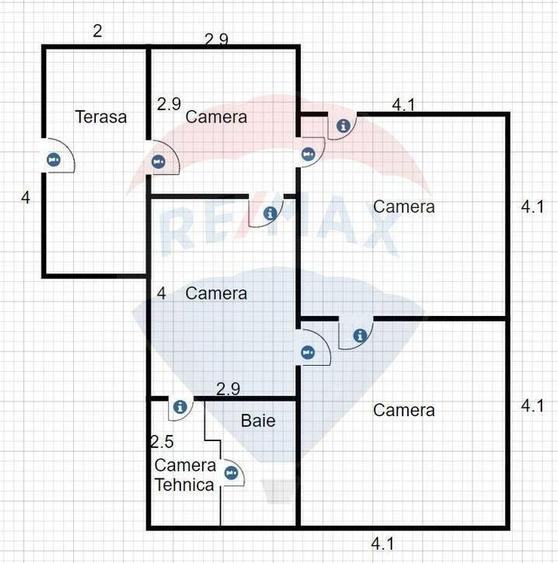 Casa de inchiriat Micalaca,pretabila pentru birouri - 1
