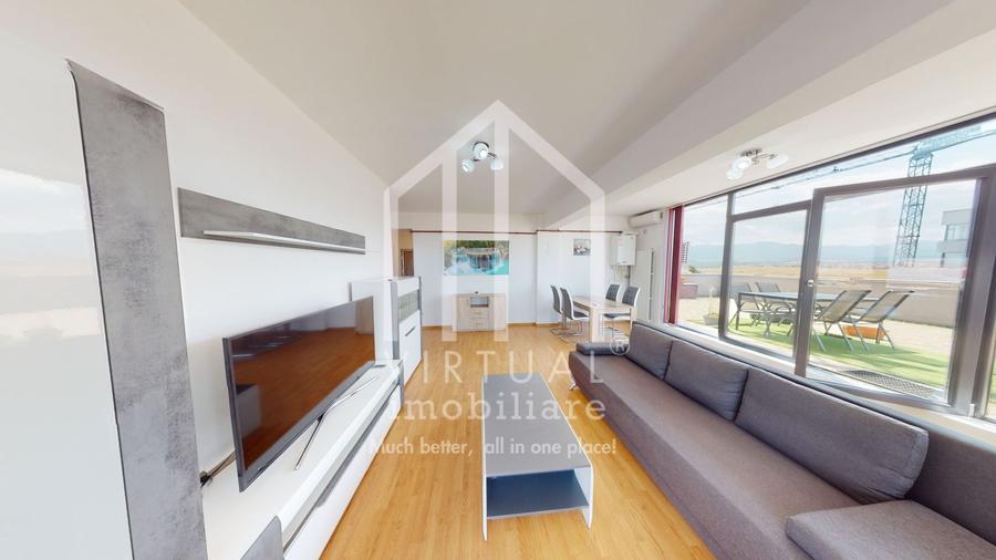 Apartament cu 3 camere, mobilat în Șelimbăr