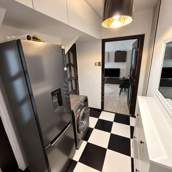 Apartament cu 2 camere semidecomandat, mobilat în Mihai Bravu