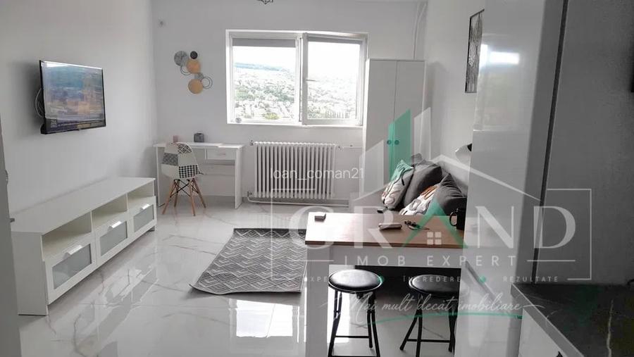 Garsoniera Moderna de Inchiriat | 21 MP | Etaj 4 | Gruia