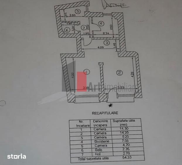 Spațiu comercial, de 55 mp, în Centrul Civic