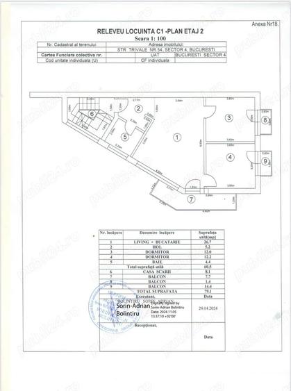 SUPER OFERTA Vand cladire p+2,cu 3 ap - 8