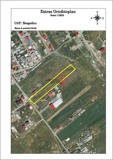 Teren intravilan 5000 mp, strada asfaltata, toate utilitatile, str. Celofibrei - 2