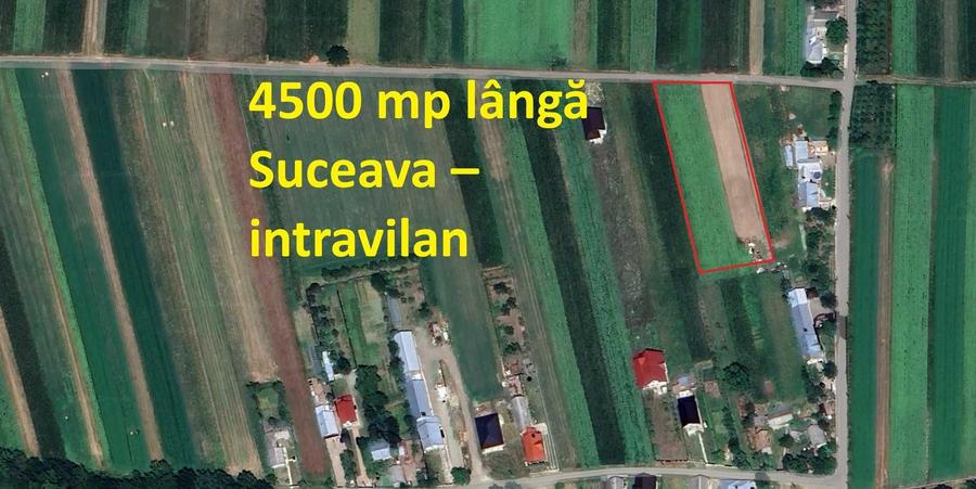Teren intravilan 4500 mp langa Suceava (Bosanci/Udesti) investitie / constructie - 3