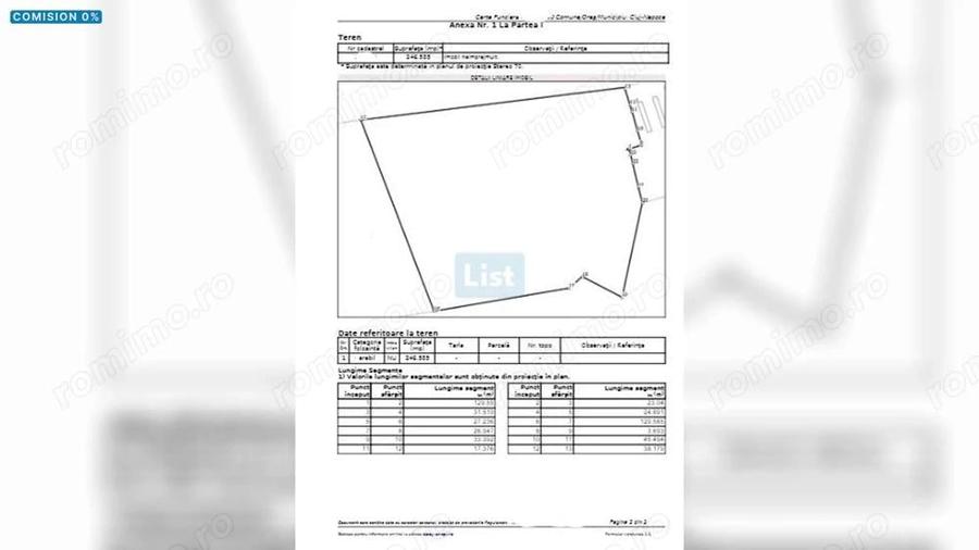 Comision 0 %! Teren extravilan 500,000mp ideal pentru ansamblu de case - 1
