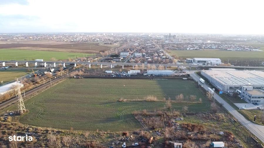 Teren 7000 mp Zona 6 Vanatori langa Centura Nord Arad ( cu puz ) Ideal - 1