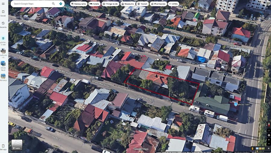Casa  si teren 659 metri deschidere 44 metri  - 3