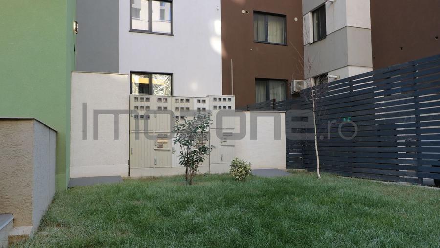 3 CAMERE LA PARTER CU CURTE PROPRIE DE 57MP,  2 BAI, POZITIE PE SUD, COMISION 0% - 37