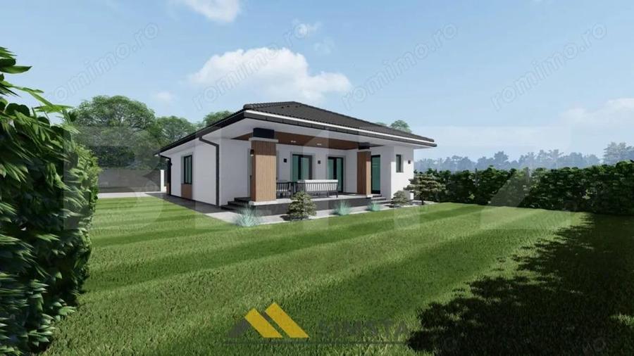 Casa finisata la cheie la intrare in Santandrei racordata la toate utilitatile - 6