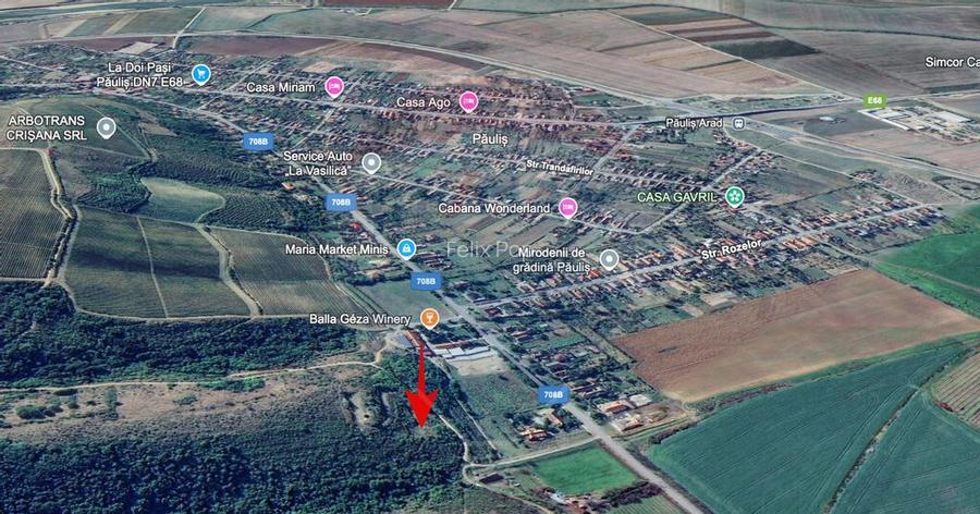 De vanzare teren 13,412mp Pauli?