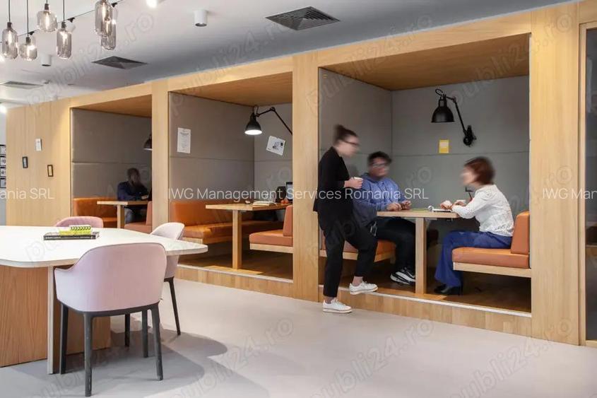 Birouri ce pot fi personalizate pentru 10 persoane in Spaces Unirii