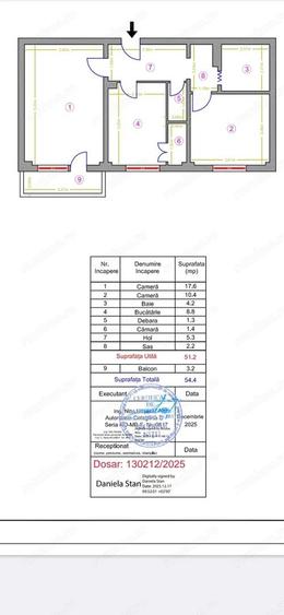 Apartament 2 camere de vanzare Gorjului - 7