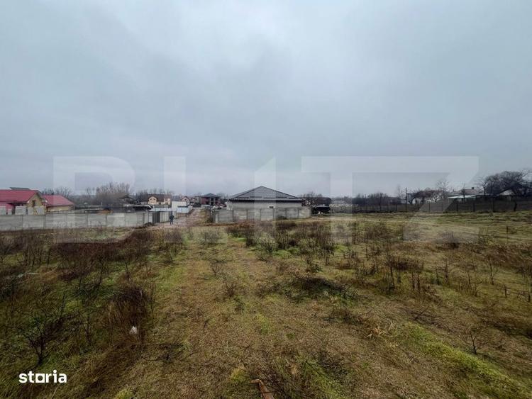 Teren intravilan, 450 mp cu front stradal de 30 ml, Malu Mare - 2