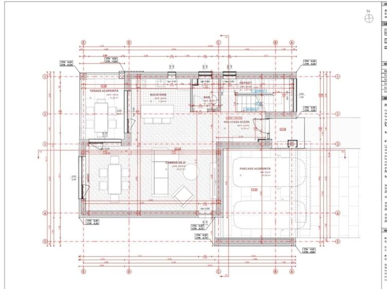 Casa P+E semifinisata cu panouri solare si pompa de caldura zona Roata Faget - 2