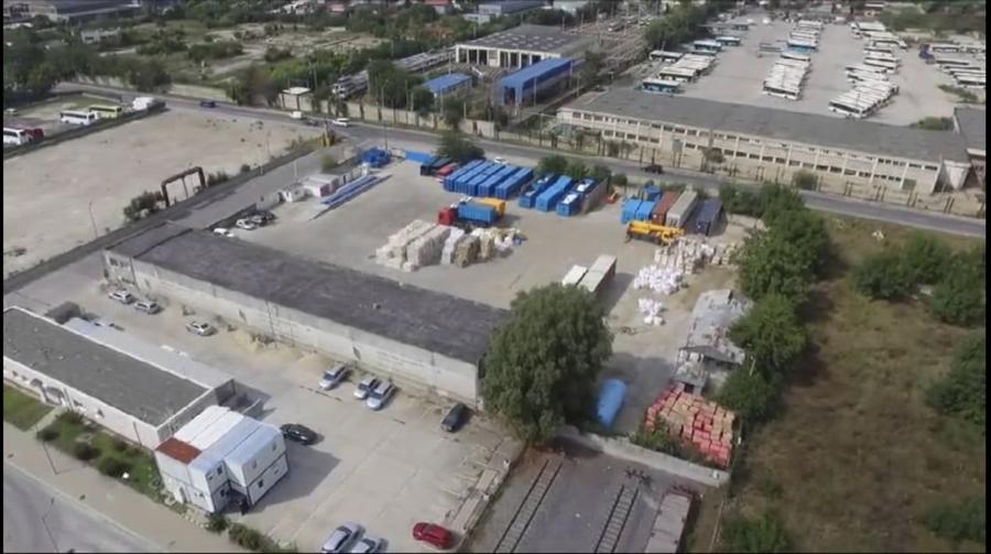 Platforma industriala, 7000 mp teren asfaltat + 1000 mp Hala si Birou - 3