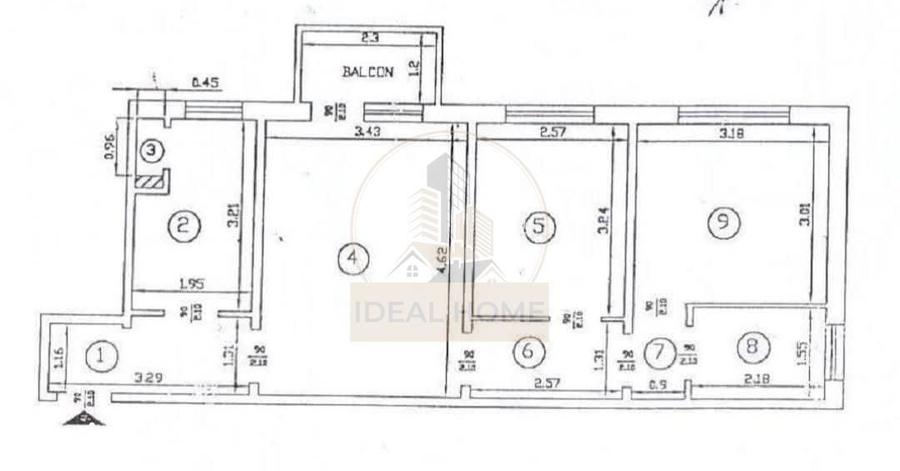 Apartament cu 3 camere etajul 2 Alexandru cel Bun - 5